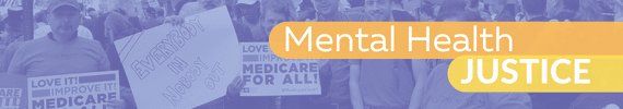 Mental health justice banner