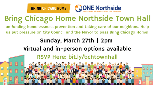 Bring Chicago home northside town hall