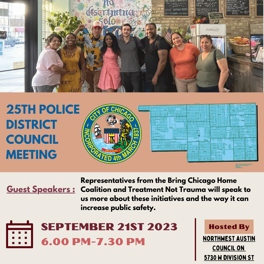 25th District Council meeting September 21
