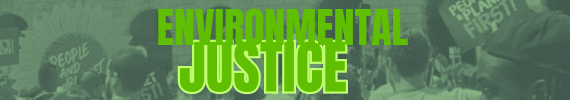 Environmental Justice banner