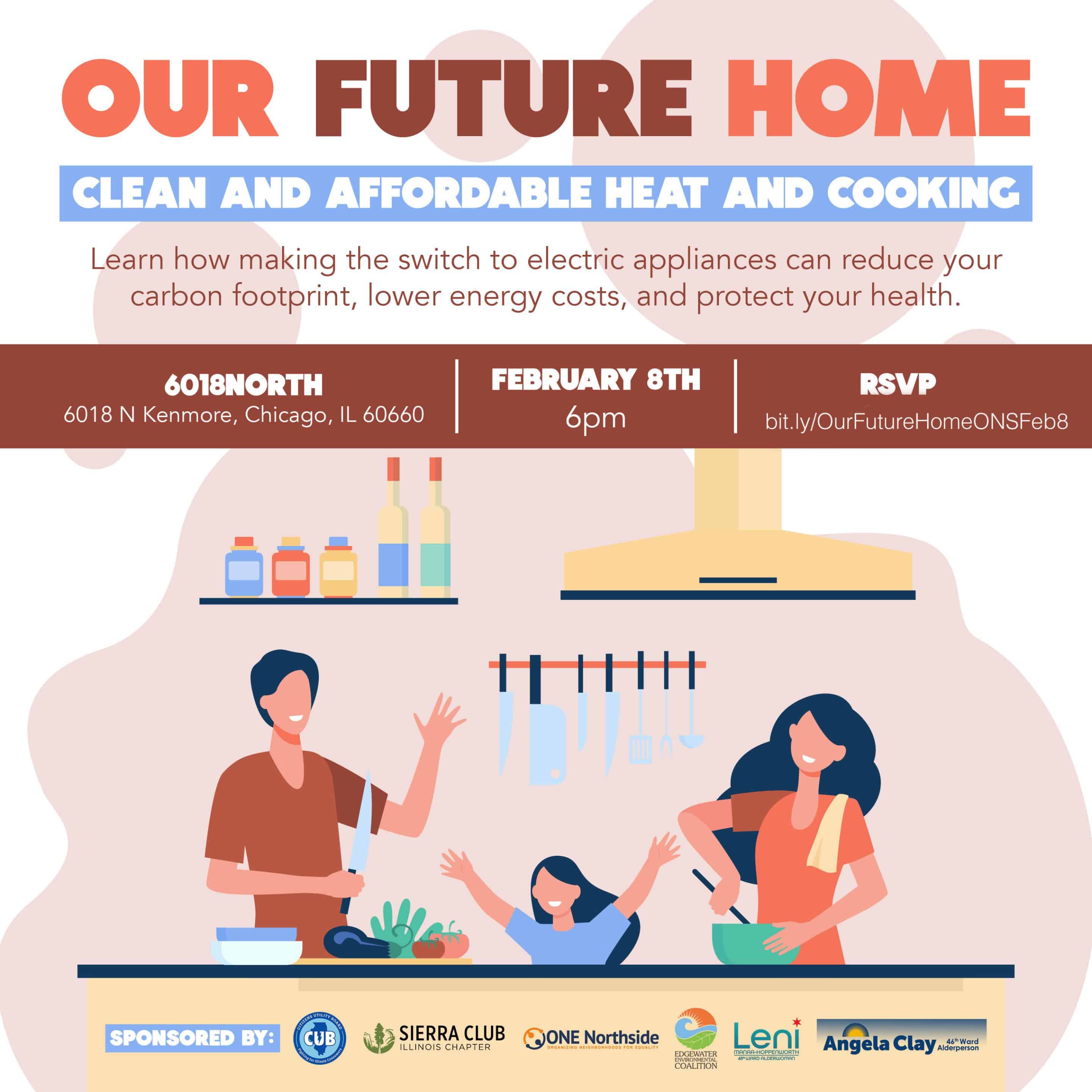 Our Future Home: Clean and Affordable Heat and Cooking Event with ONE Northside