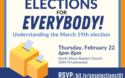 Join us for Elections for Everybody, Feb 22