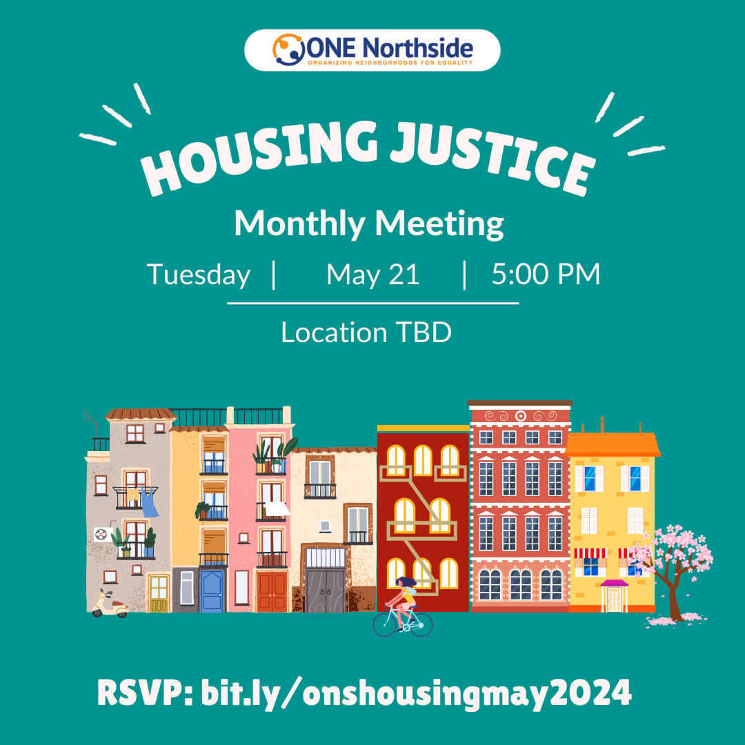 Housing Justice Team Monthly Meeting