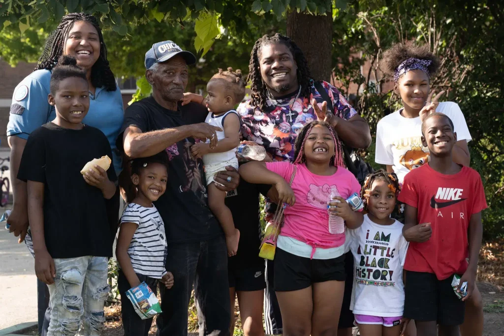 Big Family At Summer Bash