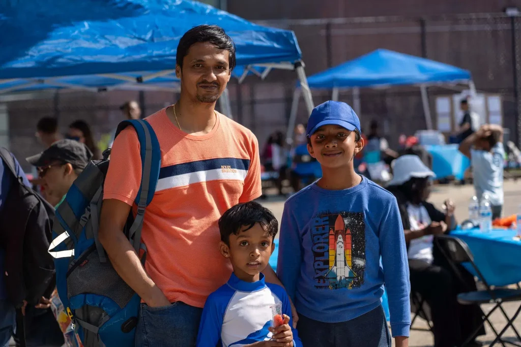 Family At Summer Bash