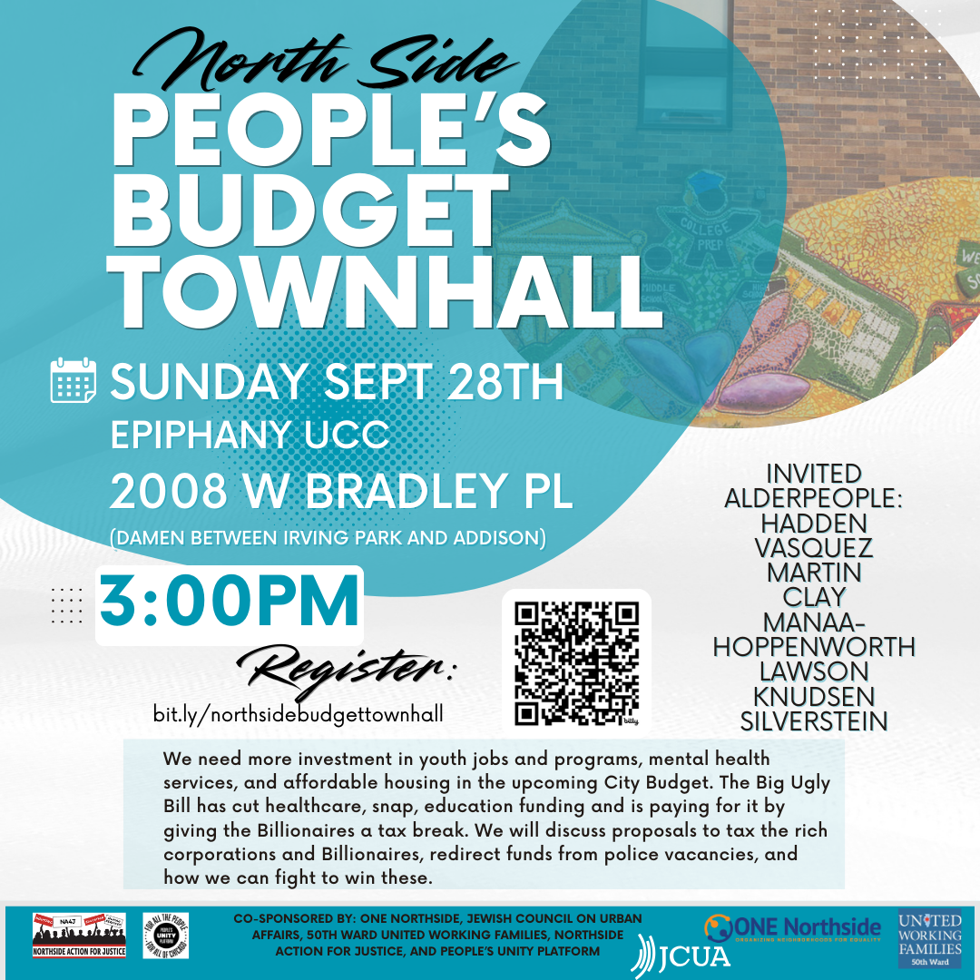 NorthSide People's Budget Townhall