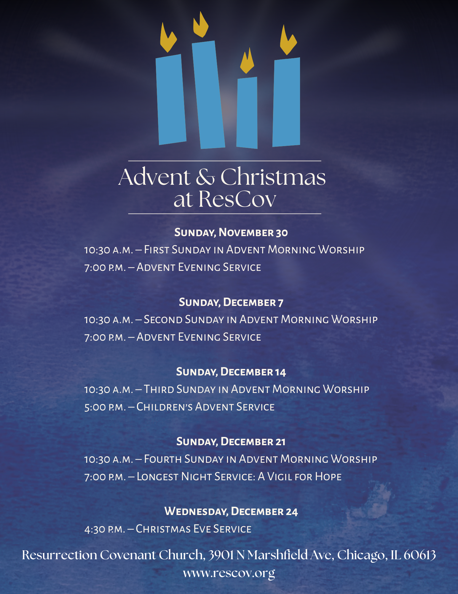 ResCov Advent Poster 2025