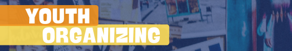 youth organizing banner