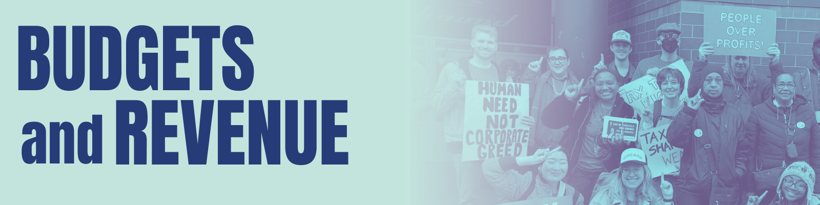 budgets and revenue issue header