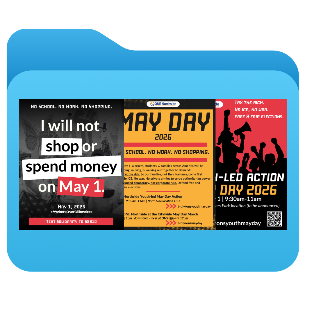 folder of mayday graphics