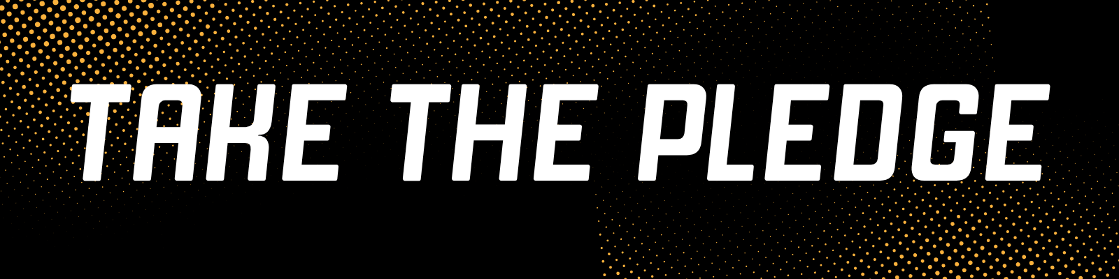 take the pledge banner
