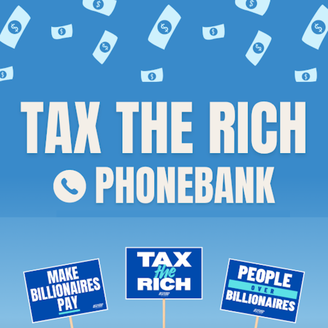 tax the rich phone bank