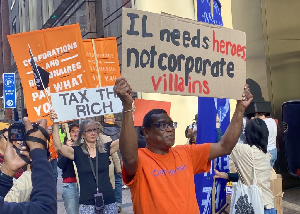 il needs heroes tax the rich