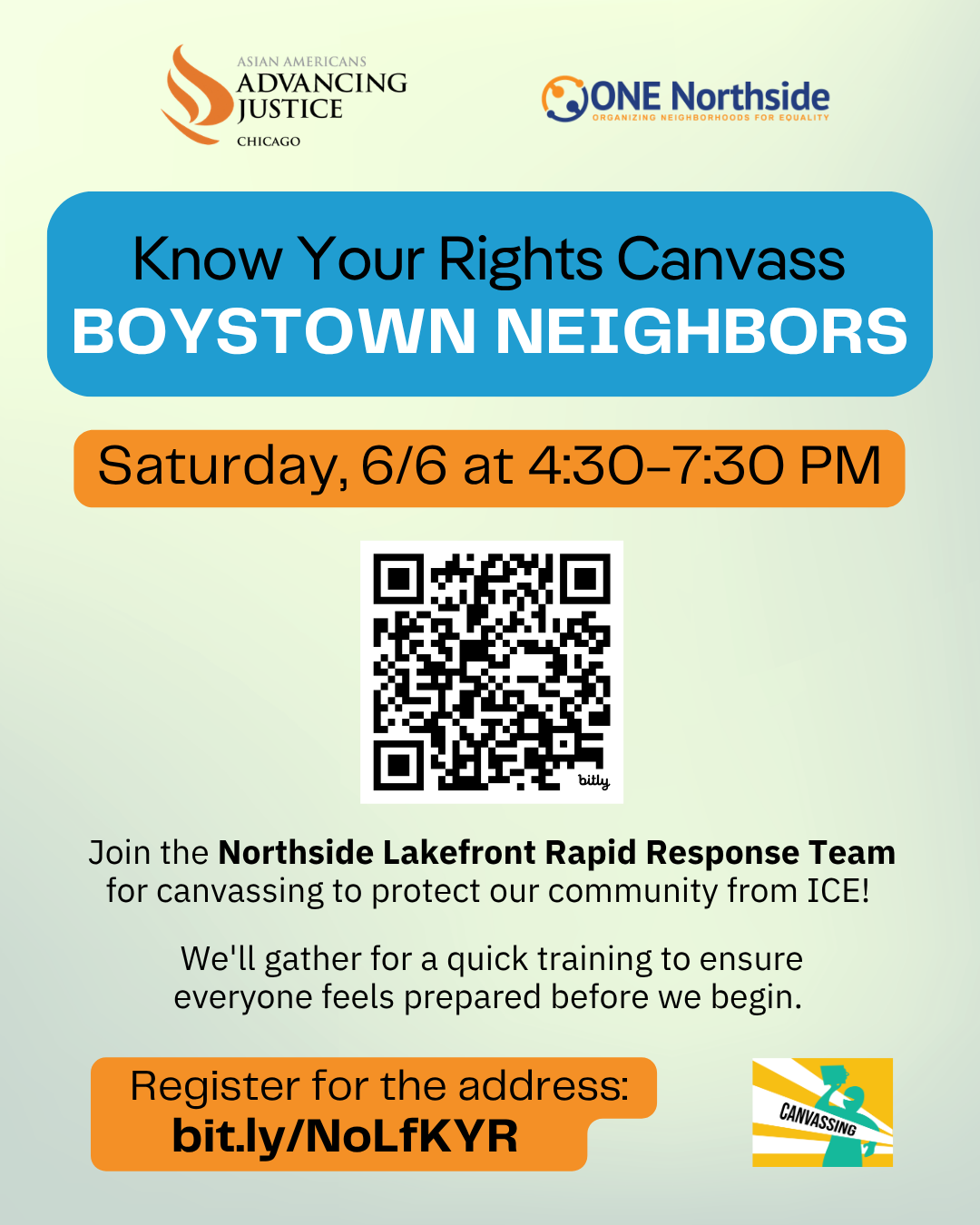 KYR canvass boystown june 6