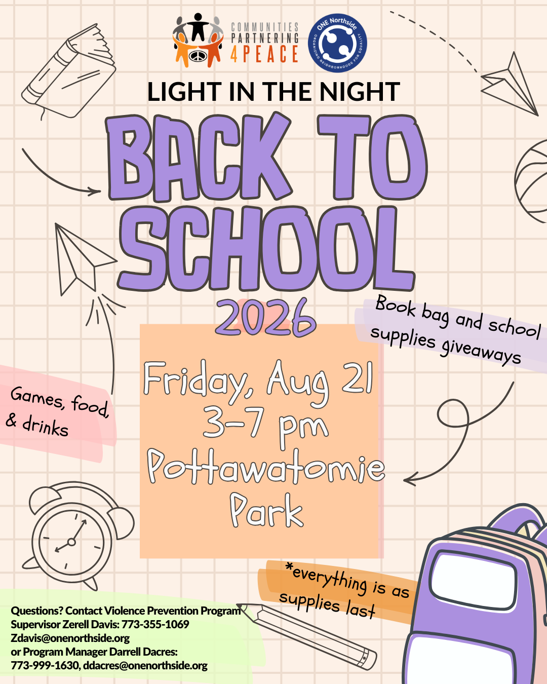 Back to School - Rogers Park